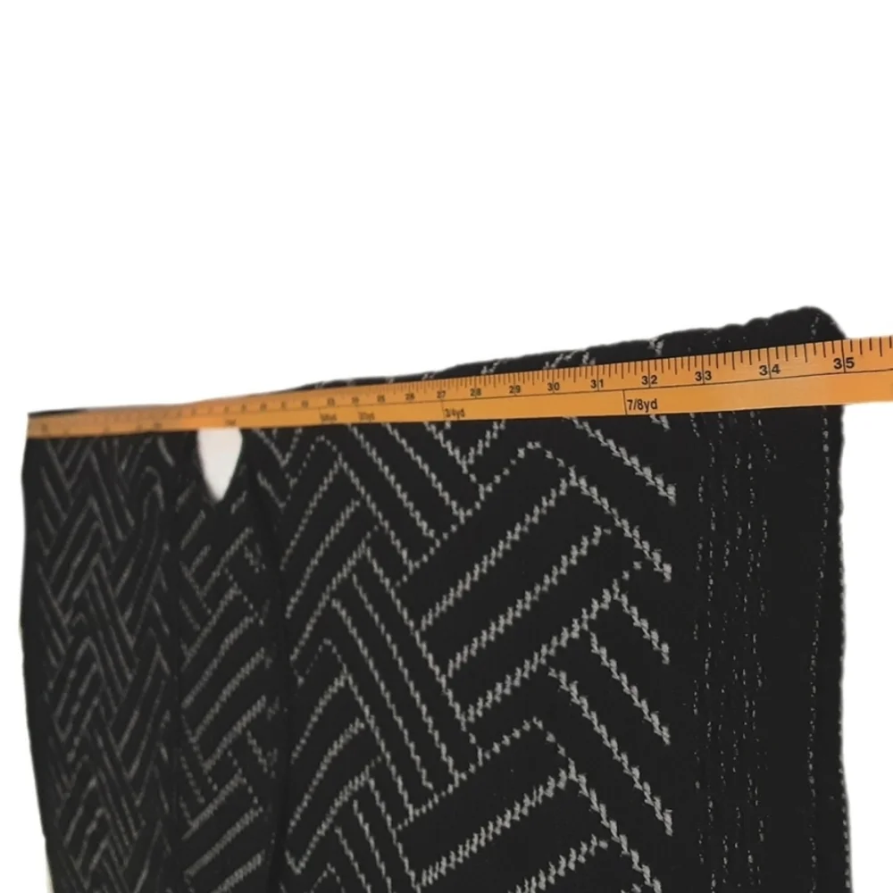 Herringbone Ruana With Fringe - Picture 9 of 12